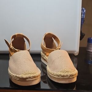 a.n.a Women's Beige Espadrille Sandals